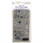 STAMPS CLEAR CLING 180 X90MM, BABY